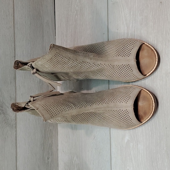 Toms Women Majorca Ankle Heels Boots shoes sz 8.5 - Picture 3 of 13